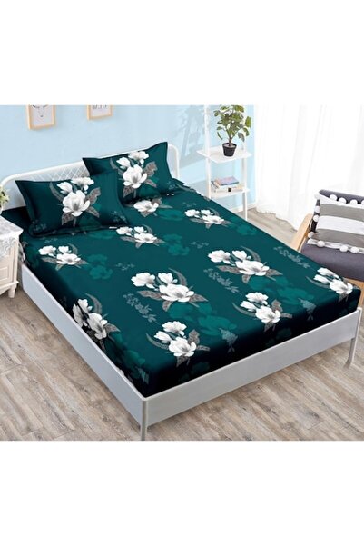 OEM Διπλό Σεντόνι και Μαξιλαροθήκες, Finet, Τύπωμα Κρίνου, 180x200cm, 3 Τεμάχ...