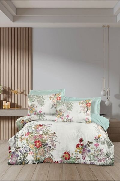 Altınbaşak Creaforce Sore Mist Double Duvet Cover Set
