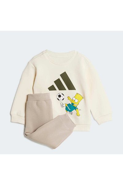 adidas Σετ αθλητική φόρμα The Simpsons Baby Beige (JL9175)