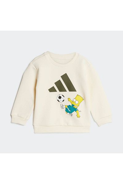 adidas Σετ αθλητική φόρμα The Simpsons Baby Beige (JL9175)