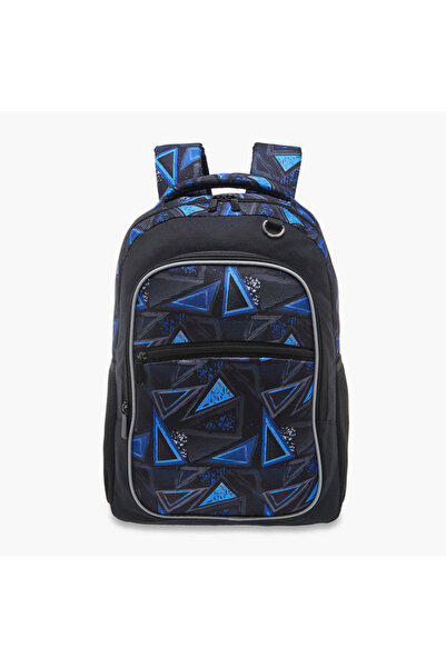 LBL by Shoexpress حقيبة ظهر مدرسية مطبوعة مع حقيبة غداء وحقيبة أقلام - 29 × 15 × 42 سم