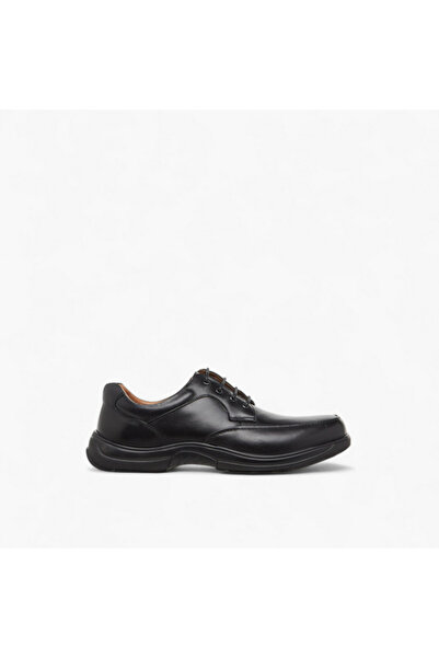 LBL by Shoexpress Solid Lace-Up Derby Shoes