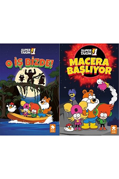 Eksik Parça Yayınları Kral Şakir Macera Başlıyor + O İş Bizde / 2 Kitap Set