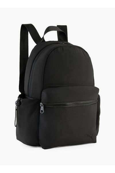 Puma Solid School Backpack with Adjustable Shoulder Straps and Zip Closure