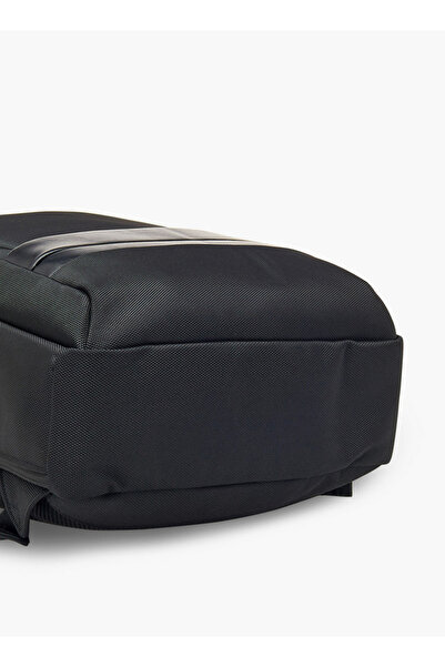 LBL by Shoexpress Men Solid Backpack with Adjustable Straps and Zip Closure - 10x32x42 cm