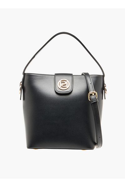 Paprika Solid Crossbody Bag with Detachable Strap and Flap Closure