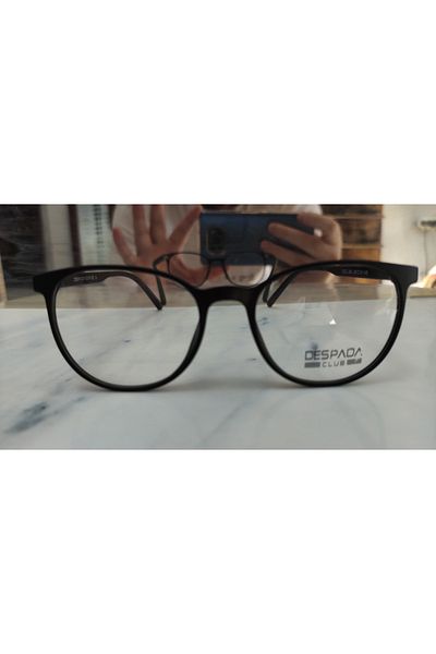 despada club Despada Dsc 366 C4 48Ekt Unisex Blue Light Protection Screen Glasses (Matte Black)