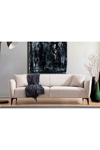 Vivense BELLİSİMO ÜÇLÜ KOLTUK, KREM