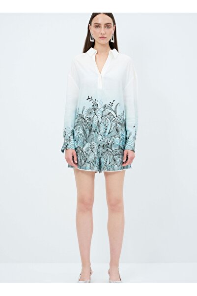 adL Uzun Kollu Keten Gömlek