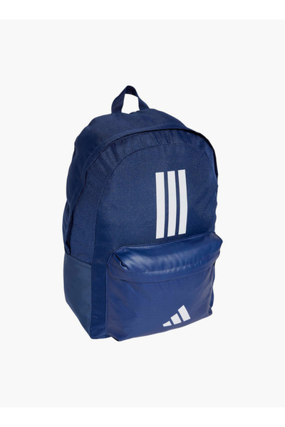 adidas Logo Print School Backpack with Adjustable Straps and Zip Closure - W 31 x H 44 x D 15 cm