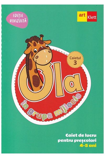Editura Art Klett OLA in grupa mijlocie. Caiet de lucru pentru presc