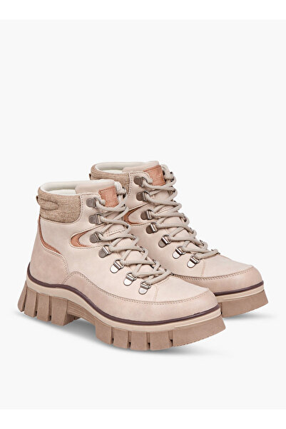 Lee Cooper Women's Panelled Lace-Up Ankle Boots