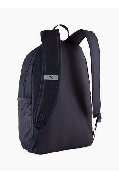 Puma Logo Print School Backpack with Adjustable Straps and Zip Closure
