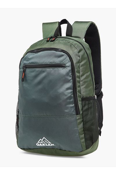 Oaklan by Shoexpress Girls Logo Print School Backpack with Adjustable Straps - 15x29x45 cm