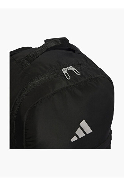 adidas حقيبة ظهر مدرسية بطباعة شعار مع أحزمة كتف قابلة للتعديل وسحاب للإغلاق - العرض 29 × الارتفاع 43 × العمق 14 سم