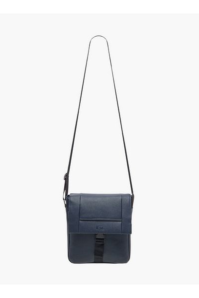 LBL by Shoexpress Textured Crossbody Bag with Adjustable Strap