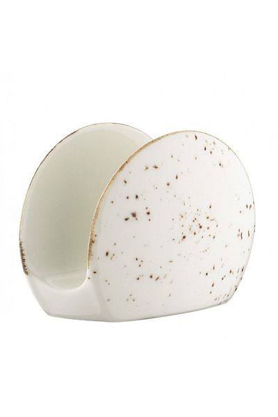 Bonna GRAIN Porcelain table napkin holder 10cm (GRA VNT 01PC)
