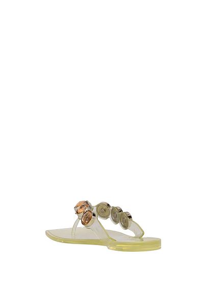 Ayakkabı Fuarı Elite Kdrj001-1 Women's Flip Flops Yellow