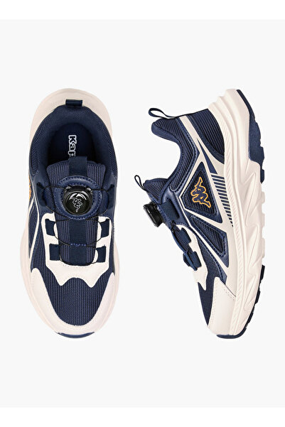 Kappa Boys' Logo Print Sports Shoes with Rotating Buckle Closure