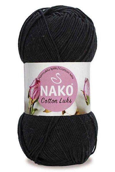 NAKO 5 Pieces Cotton Luxury 97568 Black