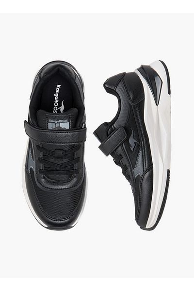 Kangaroos Boys' Panelled Sports Shoes with Hook and Loop Closure