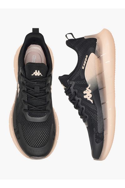 Kappa Women's Textured Lace-Up Sports Shoes with Pull Tab