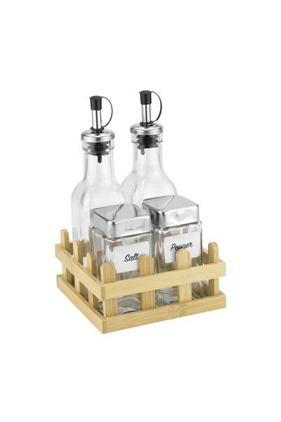 Raki Wooden olive tree fence type bottles 175/130ml natural wood