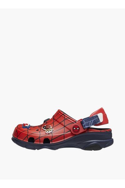 Crocs قباقيب للأولاد بحزام خلفي - 209258-410