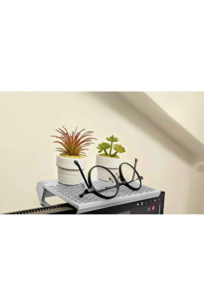 Ayarlanabilir TV Üstü Raf – 3D Baskı Şık Organizer | Renk Seçenekli