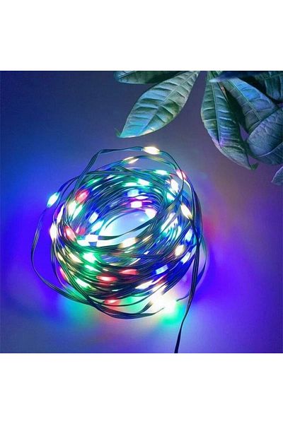 divendi-ro Linear LED Christmas Light, 160 LEDs, 20m, Outdoor-Indoor, IP44, Light Games, Warm White