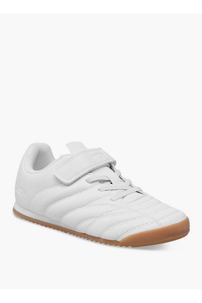 Dash Boys Solid Sports Shoes with Hook and Loop Closure