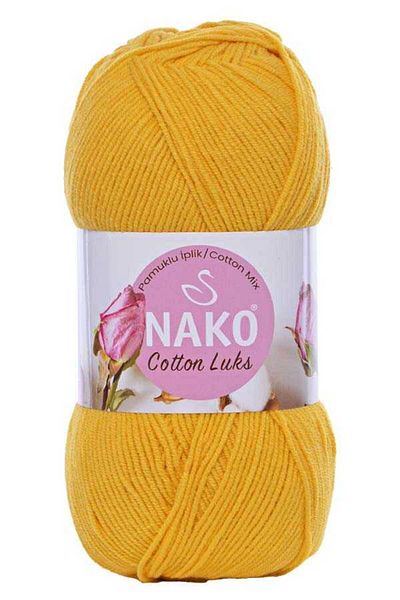 NAKO Βαμβακερό Luxury 97595 Σαφράν