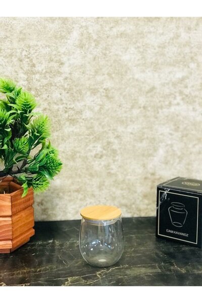 LİLA HOME 6 Bamboo Lid Jar