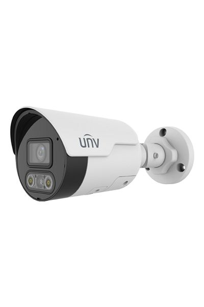 Uniview IP camera 2 MP, ColorHunter, lens 2.8 mm, IR 30M, WL 30M, Audio - UNV IPC2122LE-ADF28KMC-DL