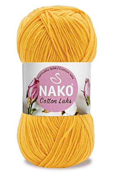 NAKO Cotton Luxury 97553 Σκούρο Κίτρινο