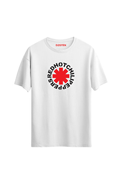 Eastek تي شيرت بتصميم مطبوع للجنسين من ريد هوت تشيلي بيبرز