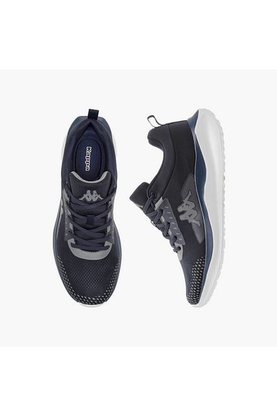 Kappa Men's Logo Detail Sports Shoes with Lace-Up Closure