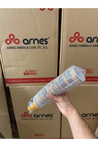 DEKA AMBALAJ ARNES KARTON BARDAK 7oz A+ KALİTE & 5 PAKET ( PAKET İÇERİĞİ 50’Lİ )