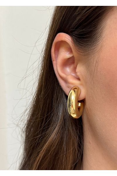 KİLİGİSTANBUL Ultra Light 3 cm Margo Earring