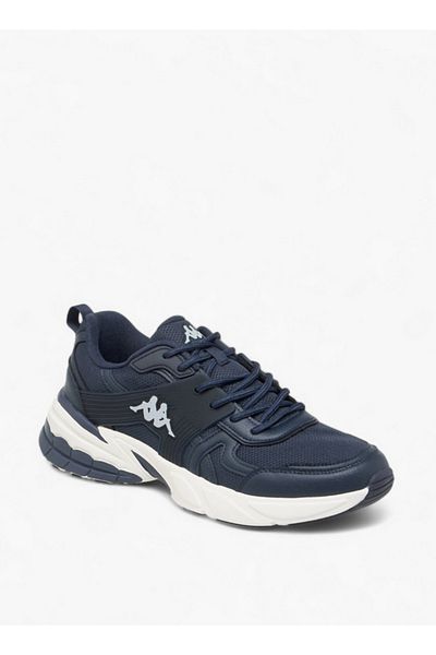 Kappa Men's Logo Detail Sports Shoes with Lace-Up Closure