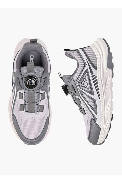 Kappa Boys' Logo Print Sports Shoes with Rotating Buckle Closure