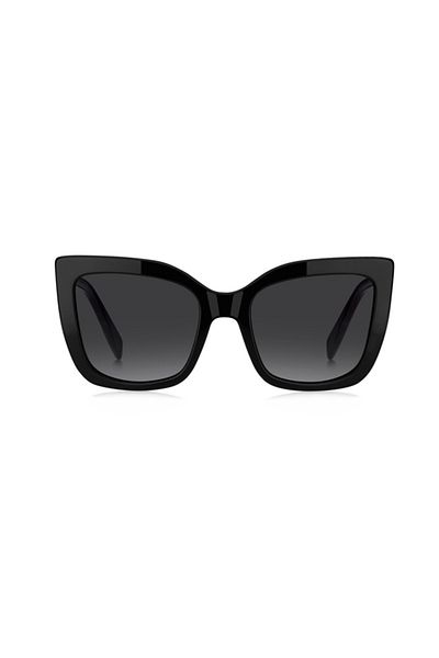 Marc Jacobs Women's Sunglasses Marc 811 807 Black Bone Frame Dark Gray Gradient Uv400 Glass