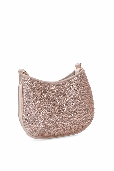 VAROL ÇANTA Varol 916R Women's Royal Evening Dress Bag Powder