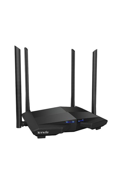 Tenda WiFi 5 Router, DualBand 2.4/5GHz, 300+867Mbps, 4x6dBi, 4 Gigabit ports - TND-AC10-V30