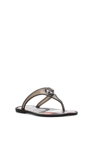 Ayakkabı Fuarı Elite Kdrj9003-2 Women's Flip Flops Black