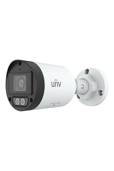 Uniview ColorHunter Dual-Light IP camera, 4MP, 2.8mm lens, IR 30m, WL 30m, SDcard - UNV IPC2124LB-AF28K-DL