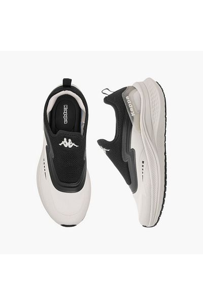 Kappa Men's Logo Print Slip-On Sports Shoes with Pull Tab
