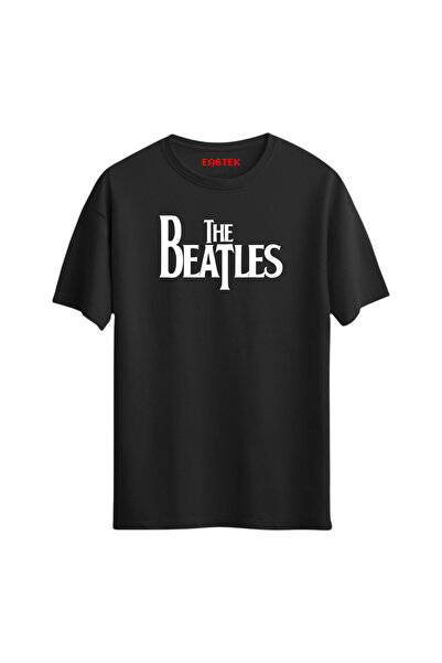 Eastek تي شيرت بتصميم مطبوع للجنسين من ذا بيتلز