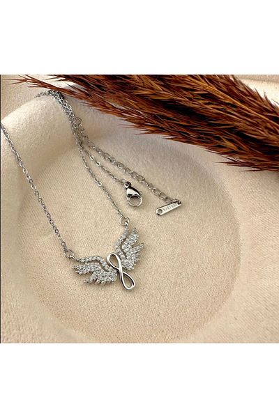 ÖNKÜTAKI Infinity Wing Model Necklace