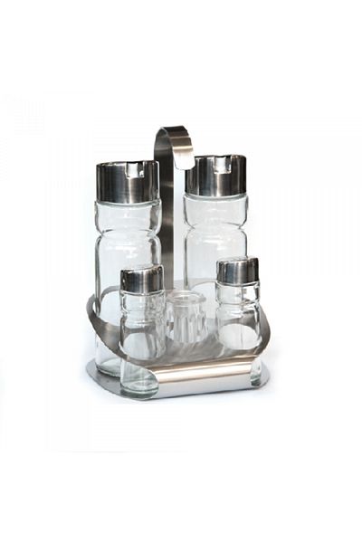 Raki Oliviera PREMIUM 6 pieces with oval bottle holder 160ml